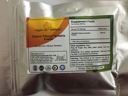 Organic tribulus terrestris - organic,