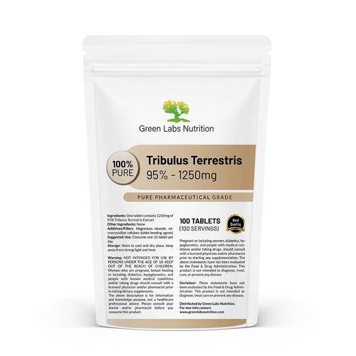 Tribulus terrestris 1250mg - tribulus,